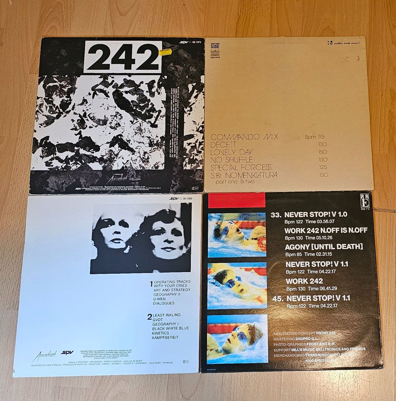 Dischi in vinile: Front 242 Vinyl Set (4 LPs) – Usato da Zürich venduto da CoolerTyp98 2