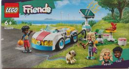 LEGO FRIENDS 42609 AUTO ELETTRICA E STAZIONE DI RICARICA new
