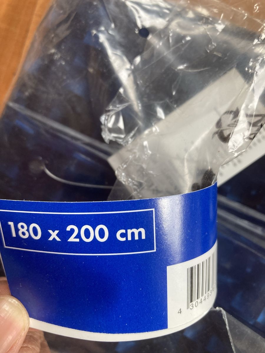 Tende: Rideau de douche, bleu profond – Nuovo e nell'imballaggio originale da Ardon venduto da hel_2sxp 6