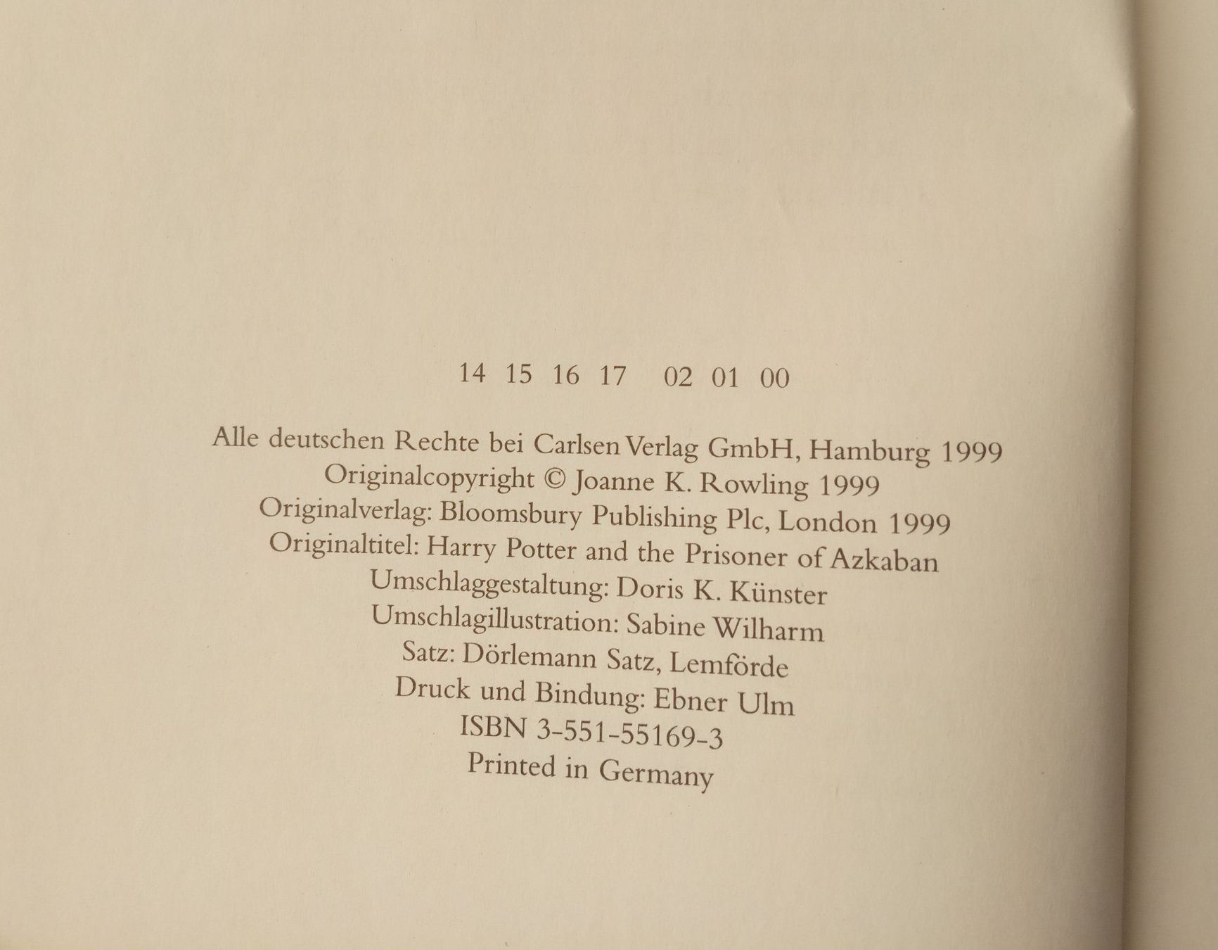 Libri: HARRY POTTER UND DER GEFAGENE VON ASKABA – Usato da Chur venduto da Nisami 2