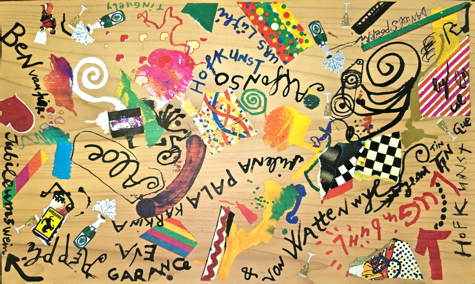Holzartikel: Tinguely Weinkiste – Gebraucht aus Kleinlützel von Art-Galery-Squirrel