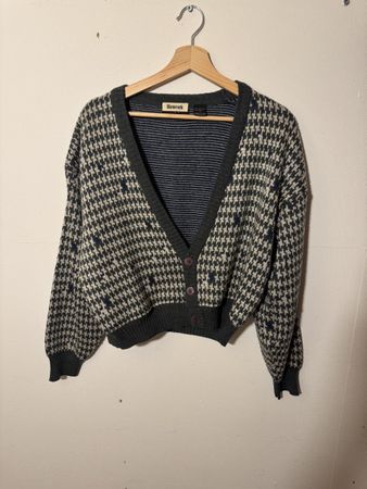 Woll-Mix Cardigan Grösse L