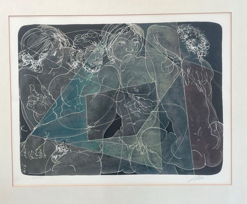 Arts picturaux & lithographies: Hans Erni, handsigniert, nummeriert – D'occasion à Rain par Pic-Ass 4