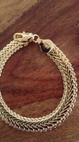ARMBAND vergoldet mit 18 k