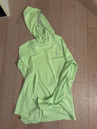 Odlo Hoody Longsleeve - Neon Green - Good Condition - Summer