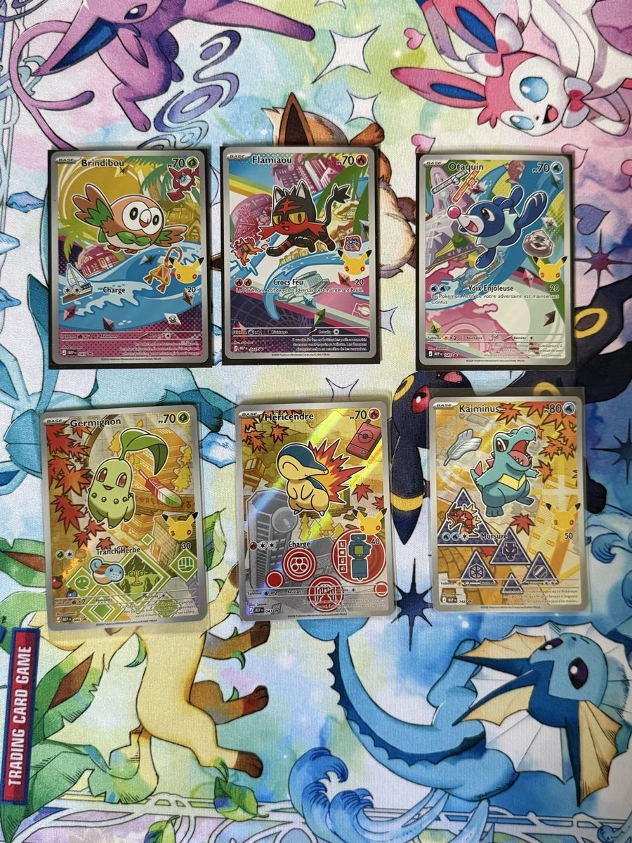 Pokémon Carte collezionabili: Pokémon - 6x Premiers Partenaires FR – Nuovo (secondo la descrizione) da Uvrier venduto da sauma85