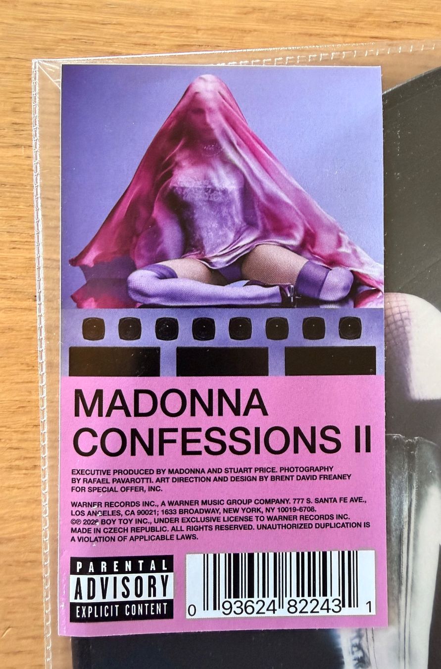 Schallplatten: MADONNA CONFESSIONS II Picture disc – Neu und originalverpackt aus Lausanne von davzic 1