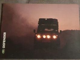 Land Rover Defender Prospekt 2000 xx
