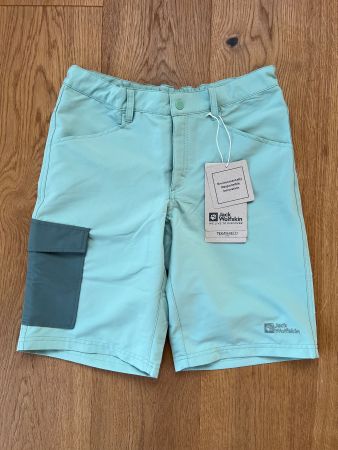 Neue kurze Trekkinghose von Jack Wolfskin Gr.164