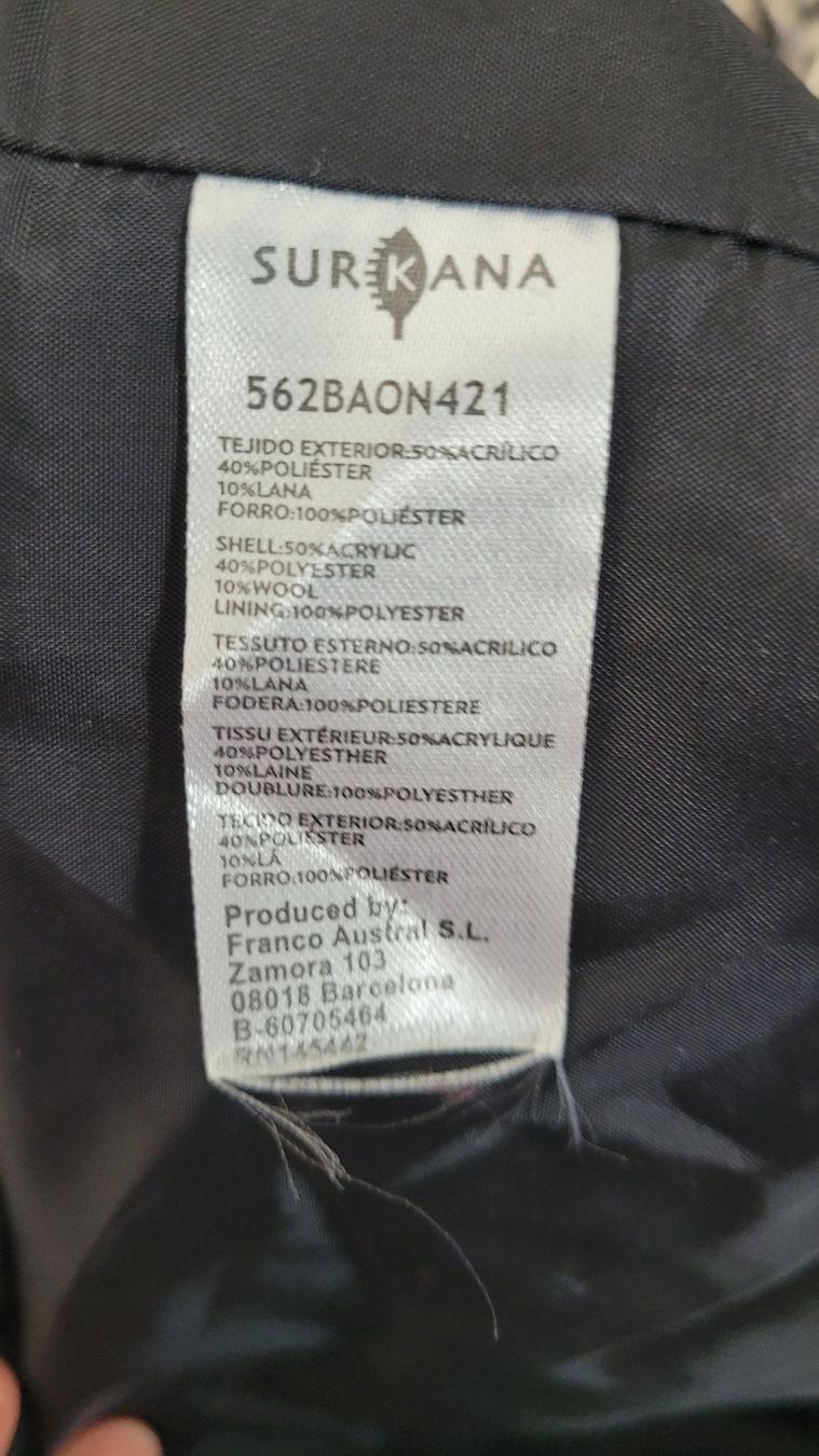 Giacche: Jacke Surkana 562BAON421 - "S" – Usato da Camorino venduto da yanis83 2