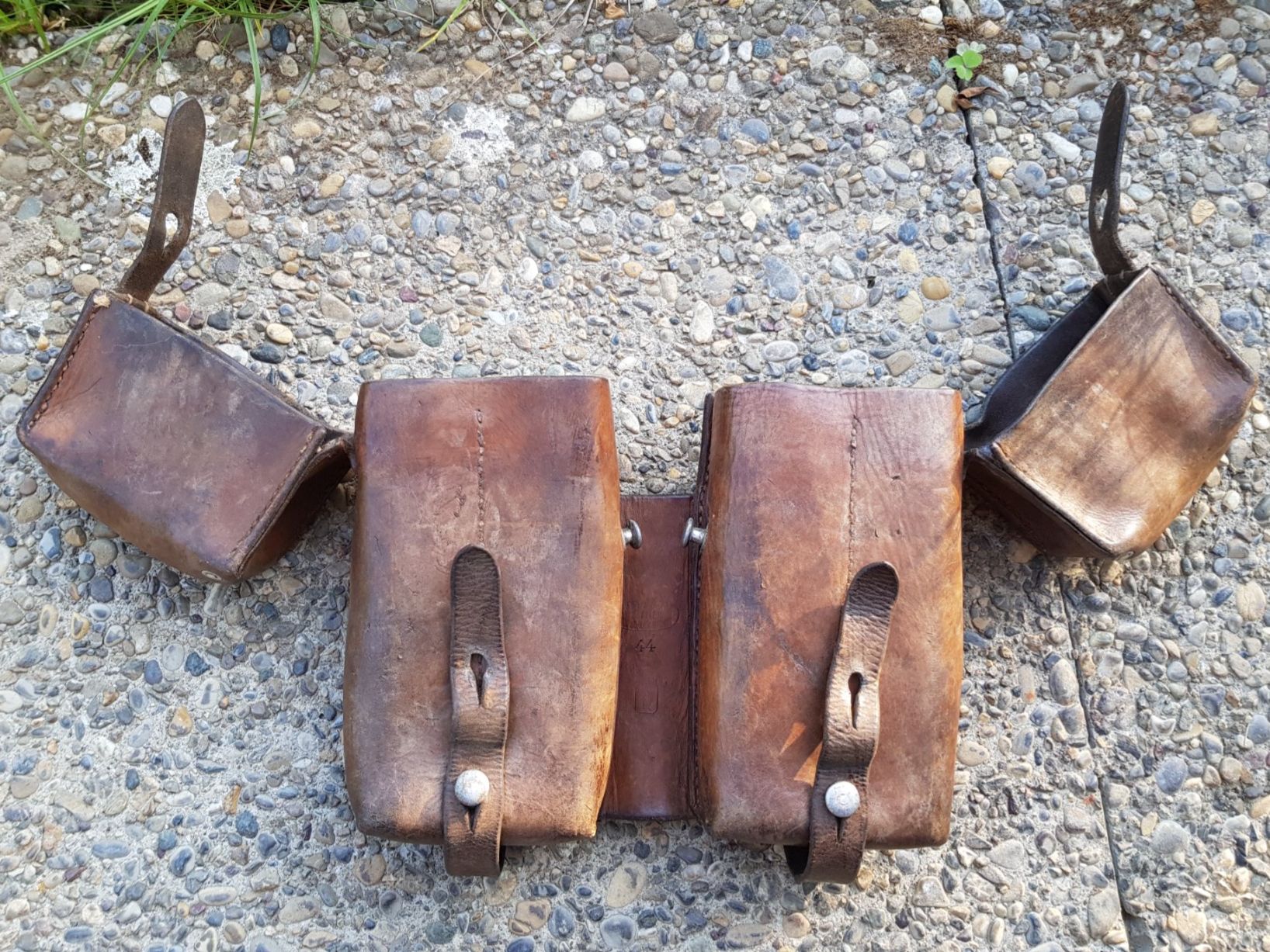 Schweizer Armee Borse: Magazintasche MP 43 1944 Schweizer Armee Munitionstasche – Usato da Dürnten venduto da inreb73 4