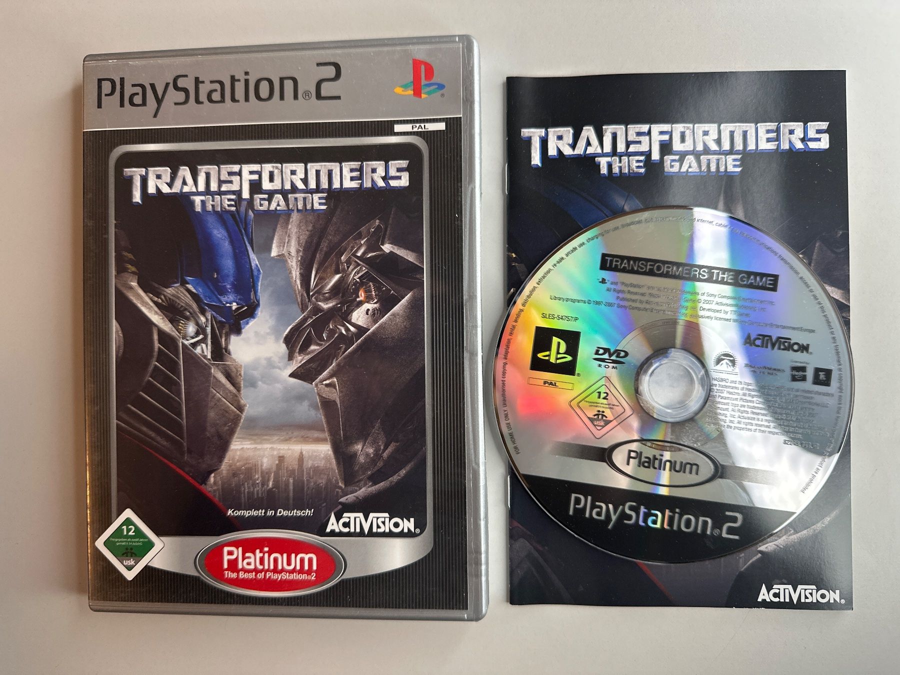 Sony Spiele: Transformers the game - PS2 – Gebraucht aus St.gallen von taduz
