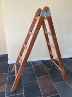 Holzleiter Mobil 5-sprossig gebraucht guter Zustand