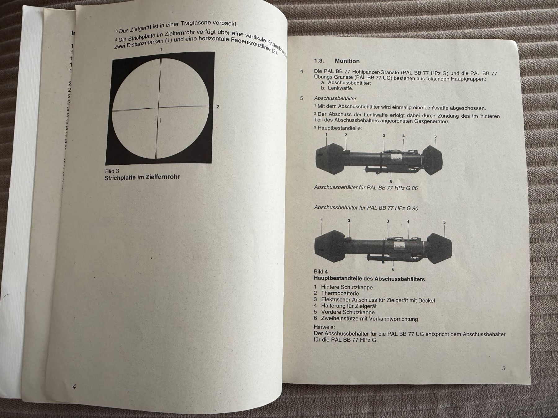 Livres: Reglement: Panzerabwehrlenkwaffe BB77- Schweizer Armee – D'occasion à Brütten par Hst1 2