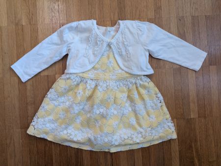 Herzliche Kleid mit Jäckli, Grösse 68, Neuwertig!