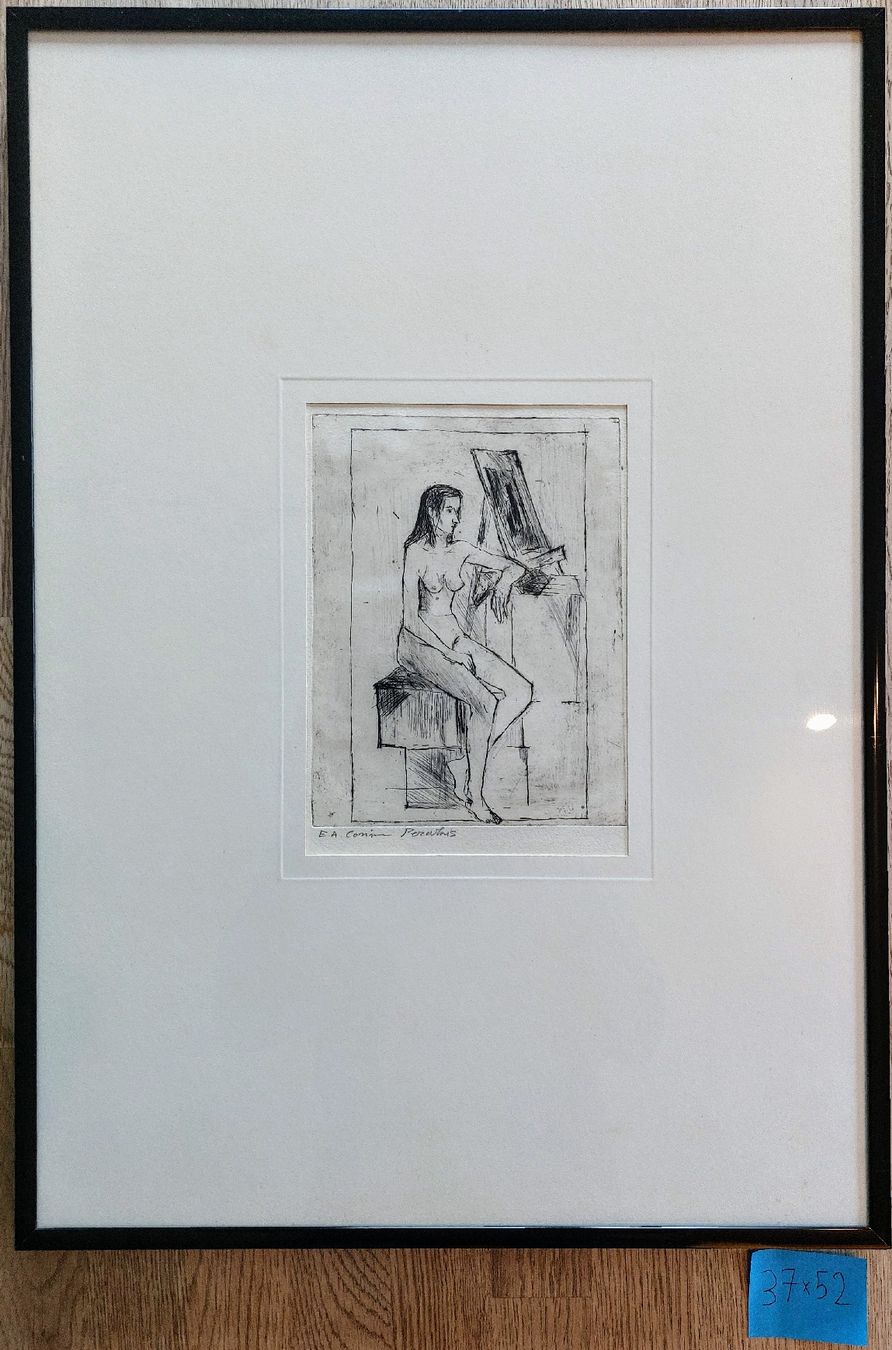 Incisioni: gravure eau forte de Corinne Perakis – Usato da Villeneuve FR venduto da Train_Vinch6