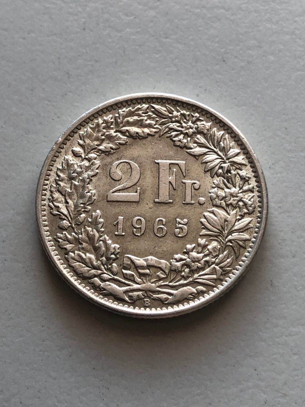 Tutti le monete: 2 Fr. 1965 – Usato da Schötz venduto da Odpa