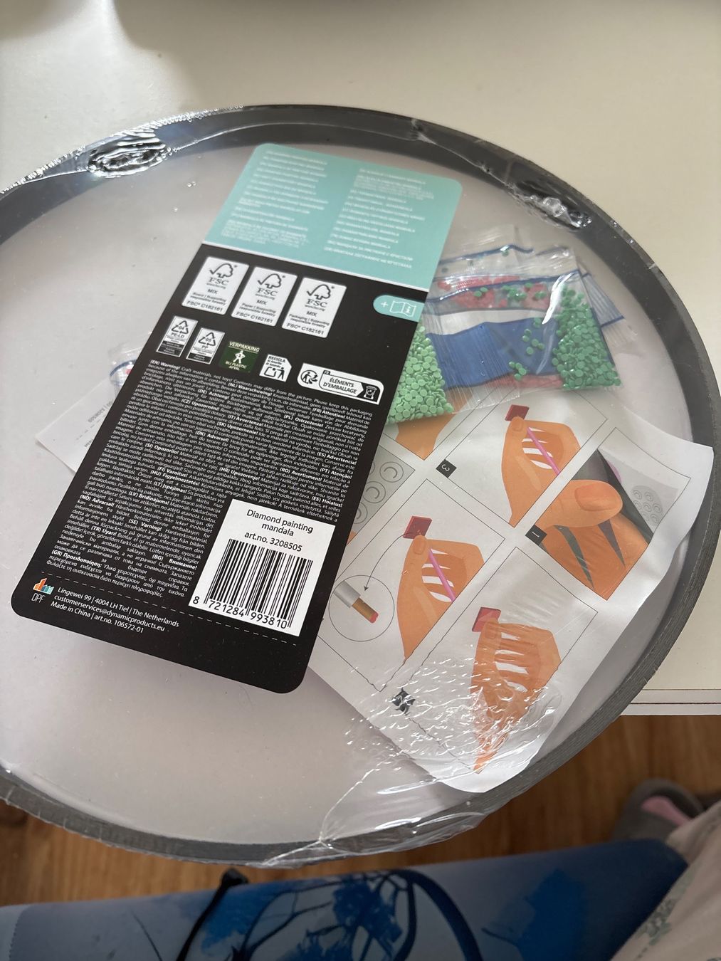 Kit bricolage: Diamond P. Bild Mandala – Nuovo (secondo la descrizione) da Amriswil venduto da SCHLOSSGEISTLI 3