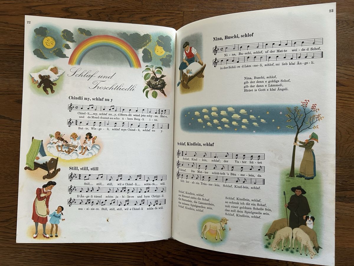 Libri: Chömed Chinde, mir wänd singe Edition Hug 10120 – Usato da Wolhusen venduto da eve_m6cg 1