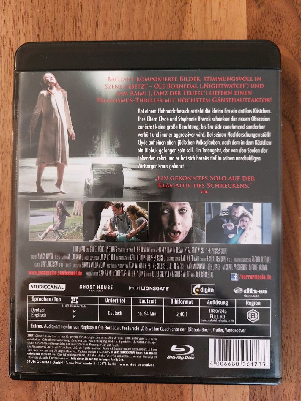Tutti i DVDs: Blu Ray - Possession Uncut – Usato da Rheinfelden venduto da FilmAuktion 1