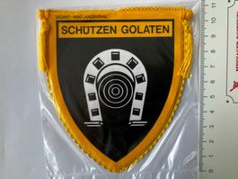 Vintage Fanion/Wimpel      SCHÜTZEN GOLATEN
