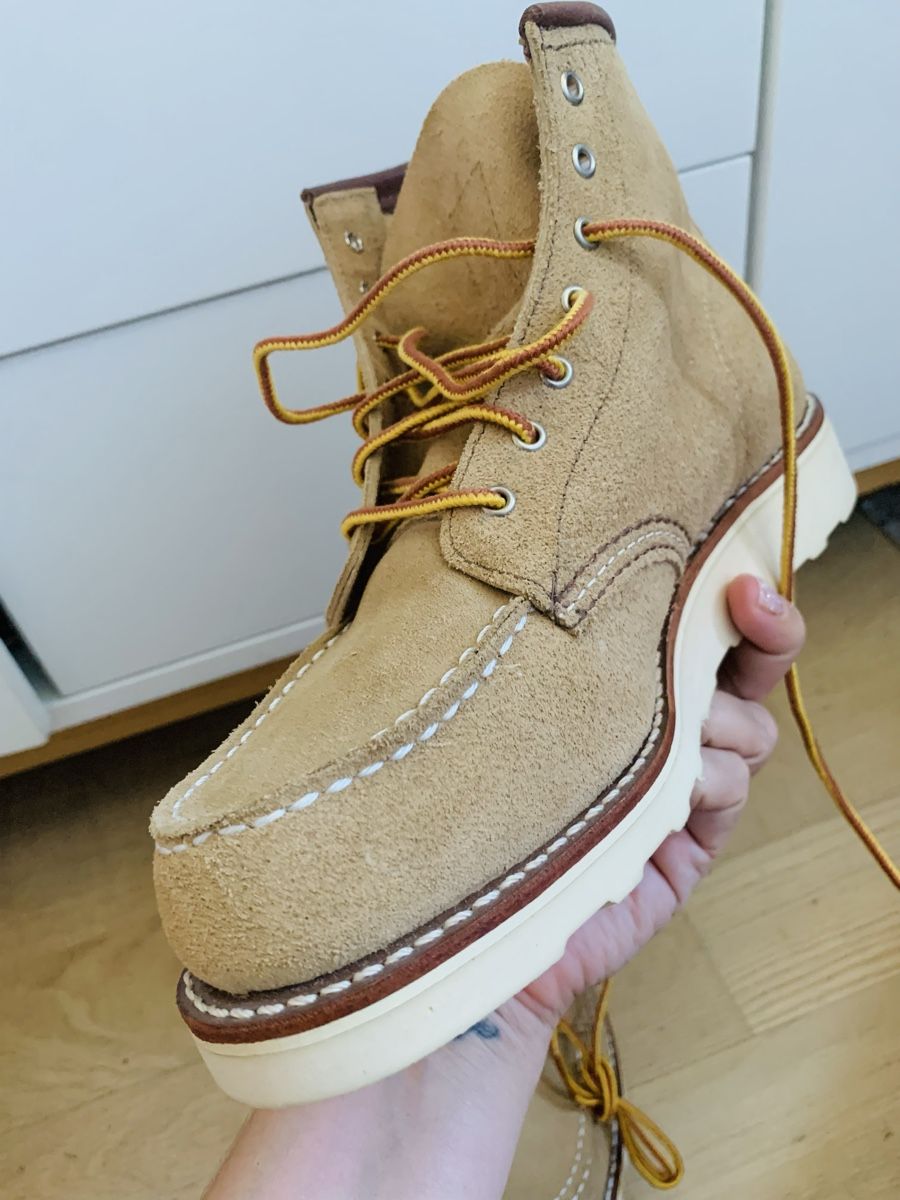 Red Wing Chaussures femmes: Brown Suede Moc Toe Boots – Neuf (Voir description) à Kilchberg ZH par RebeccaPhilipp 2