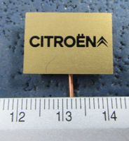 CITOREN AUTO LOGO ANSTECKNADEL VINTAGE OLDI