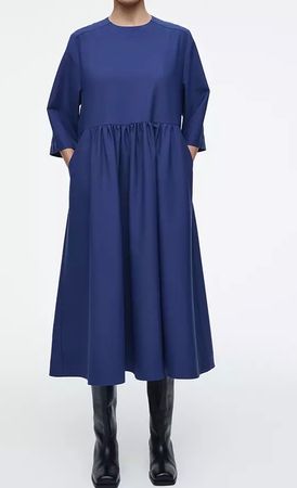 COS Kleid in blau