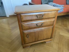 Nachttisch Kommode Holz vintage