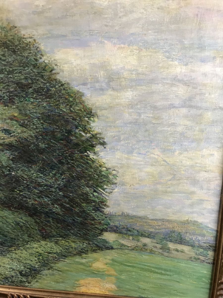 Gemälde: Guter Impressionist mit interessantem Monogr. – Gebraucht aus Wolfhalden von SecondAntique 5