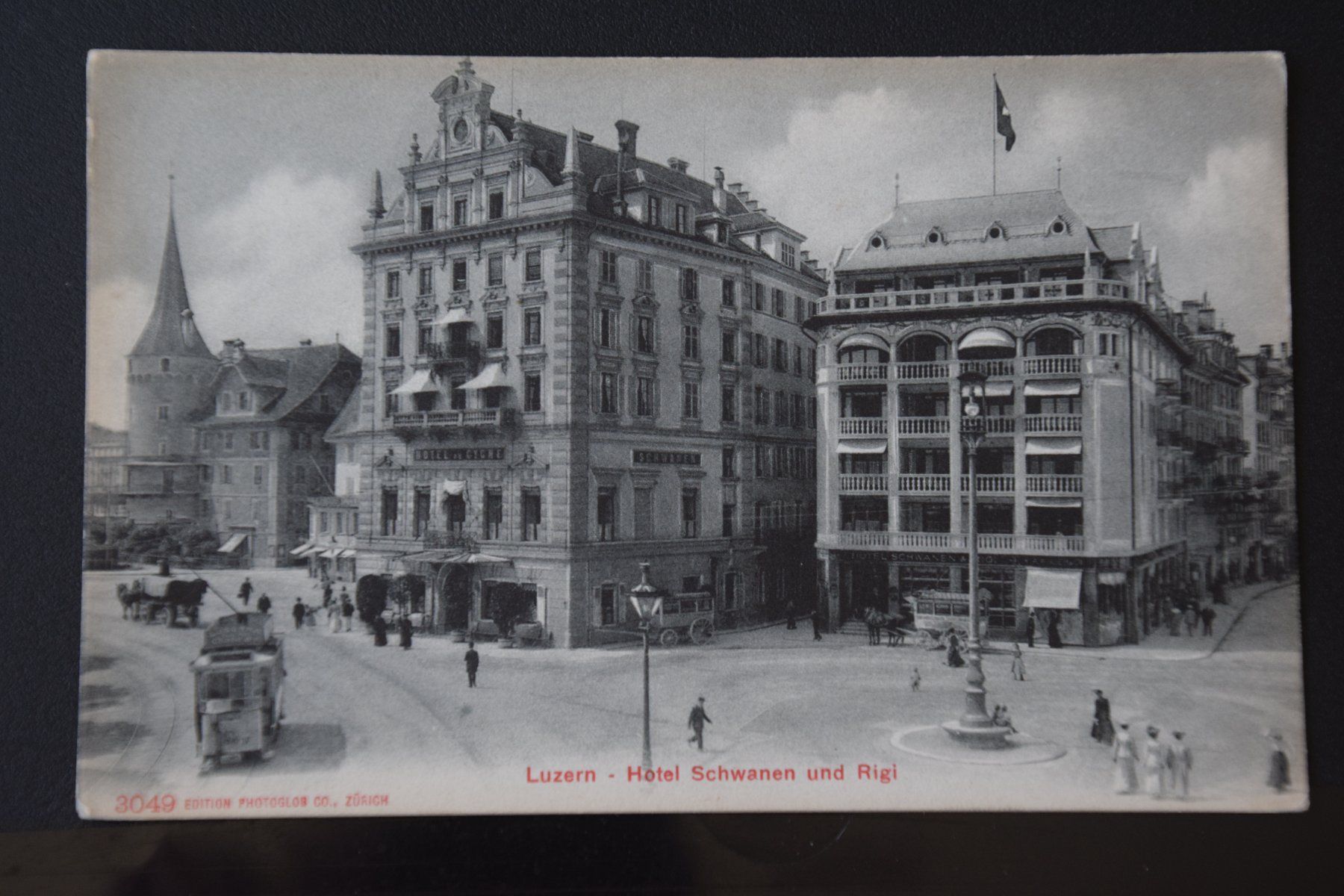 Cartoline postali: AK Luzern, Schwanenplatz – Usato da Luzern venduto da CH2018