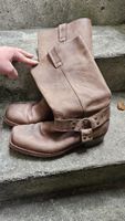 Sancho Boots Gr. 46 Cowboystiefel Leder Braun