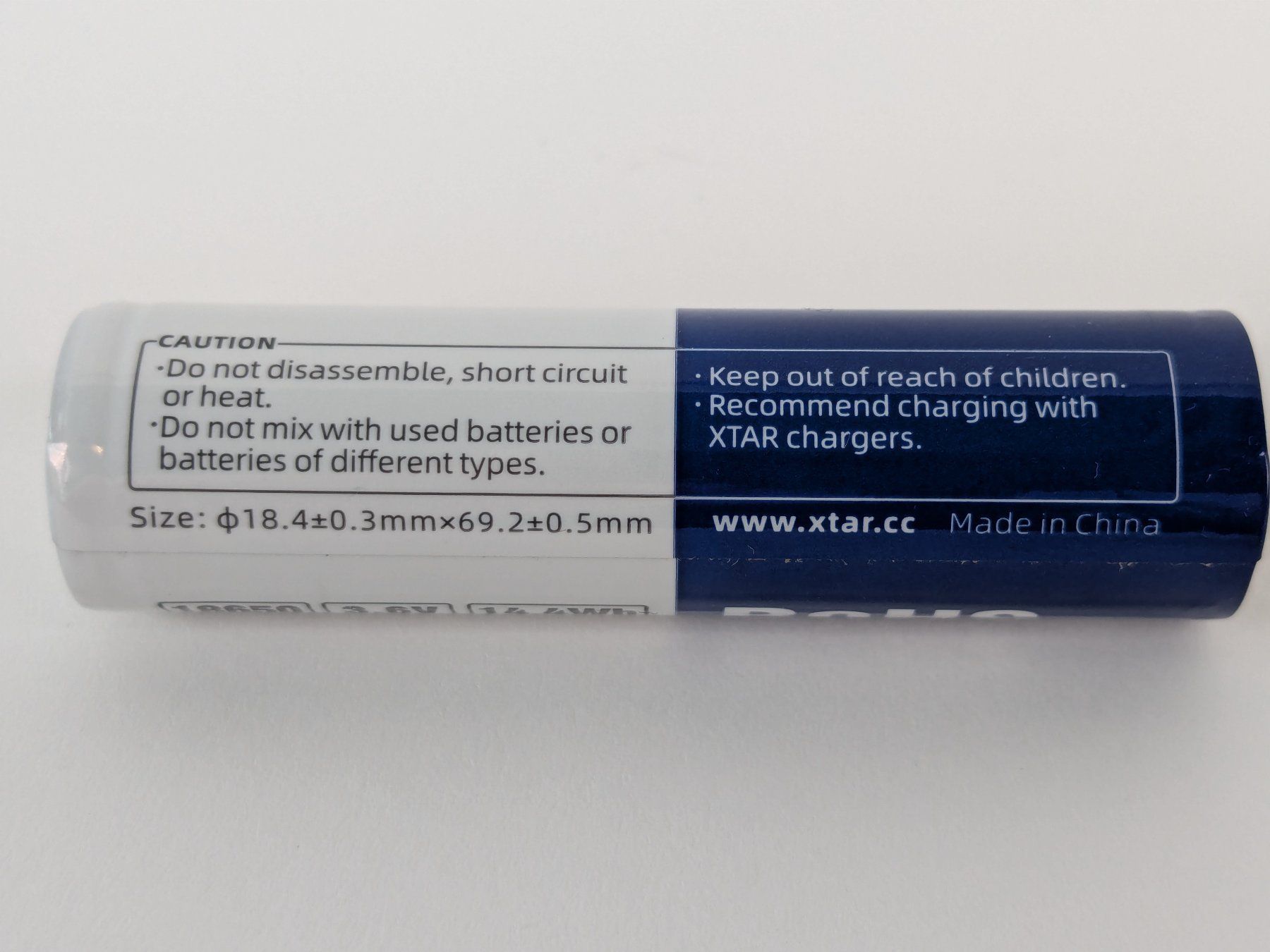 Batterie: XTAR 18650 Akku mit Schutzelektronik – Nuovo (secondo la descrizione) da Dintikon venduto da Restwert_Dintikon 4