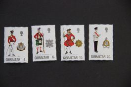 Gibraltar 1975 - Military Uniforms**
