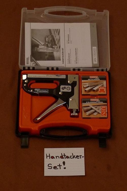Handtacker-Set! | Kaufen auf Ricardo