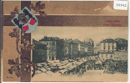 Lausanne - Place Riponne - Jugendstil