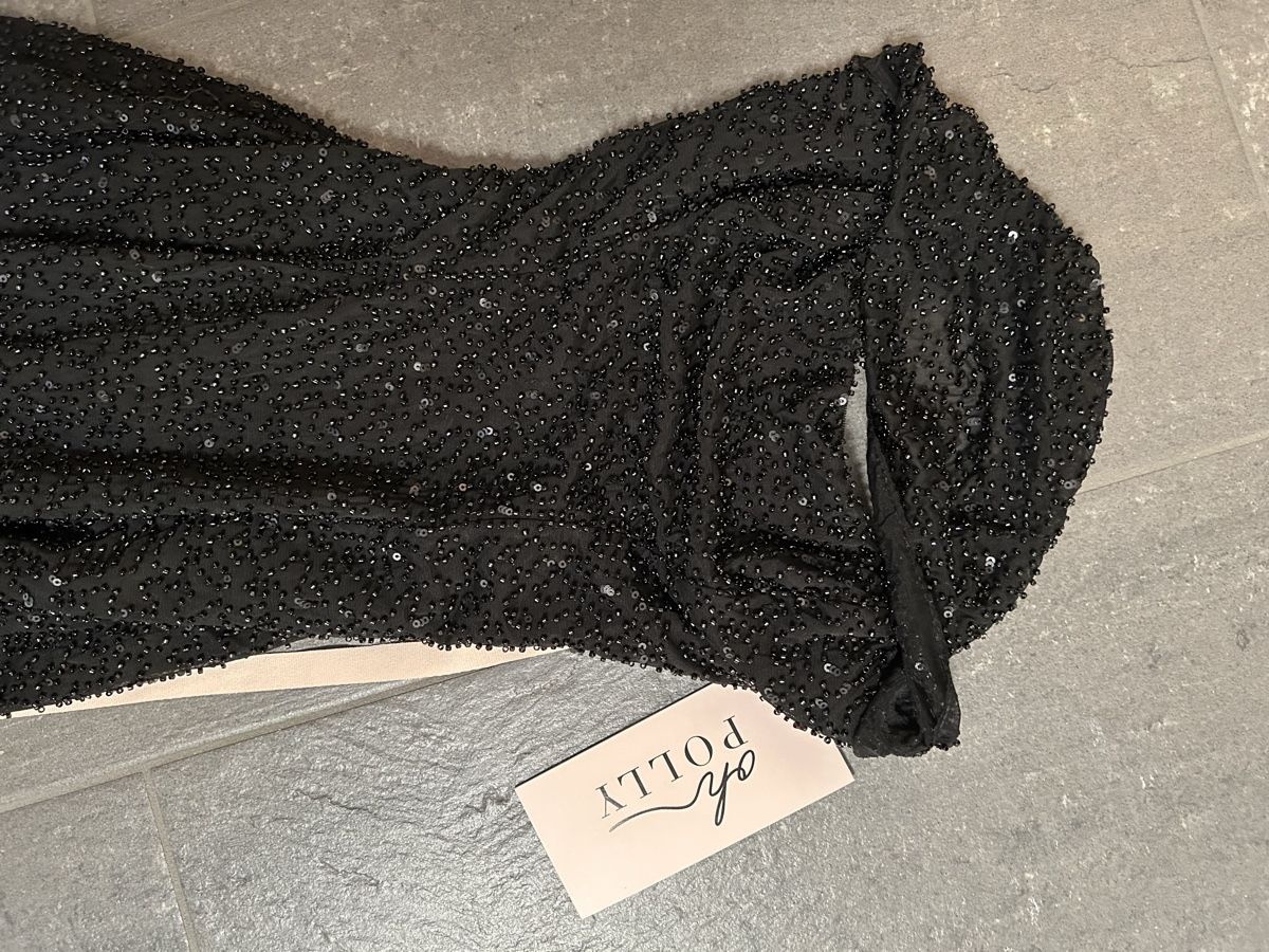 Vestiti: Festtagskleid schwarz mit Perlen – Nuovo e nell'imballaggio originale da Root venduto da nera73 1