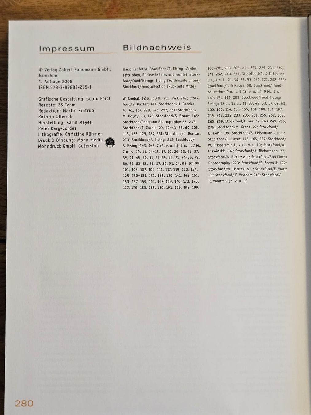 Libri: Kochbuch Pasta & Co - Zabert Sandmann - 2008 – Nuovo e nell'imballaggio originale da Birr venduto da DisDas 2