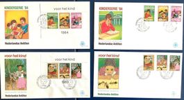 1983-84  FDC Niederländische Antillen