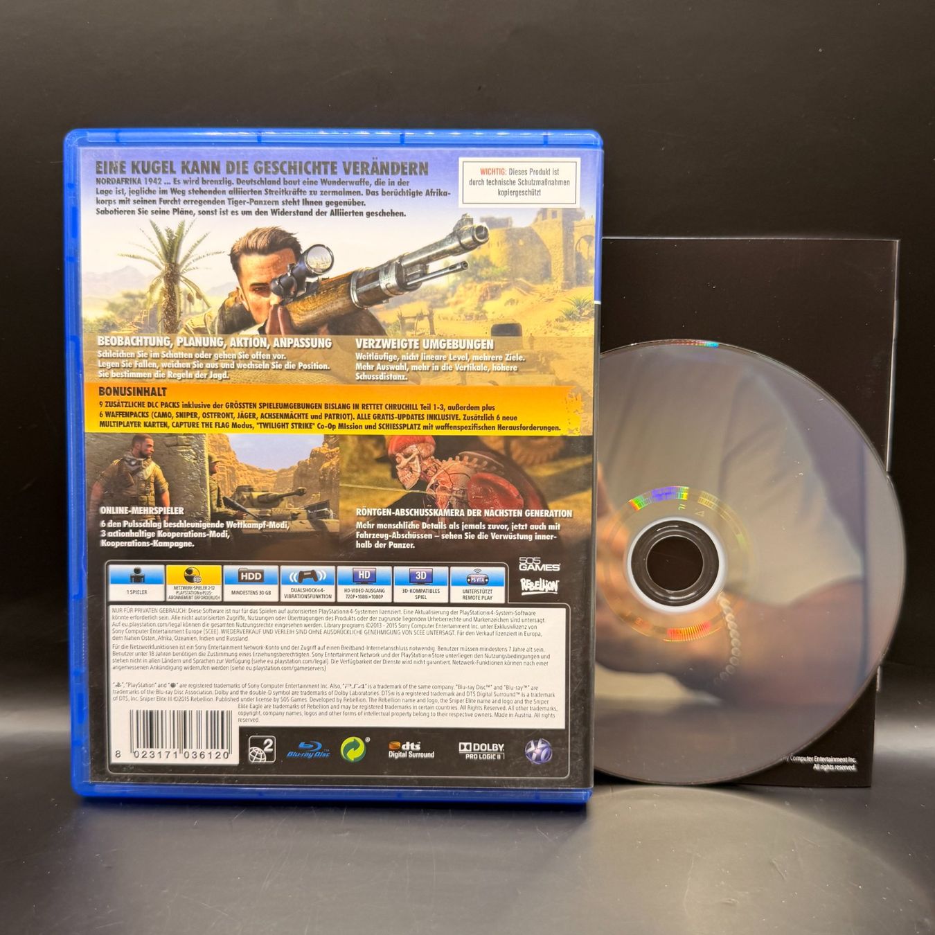 Sony Giochi: PS4 Spiel Sniper Elite III Ultimate Edition – Usato da Düdingen venduto da Nerdworld 1