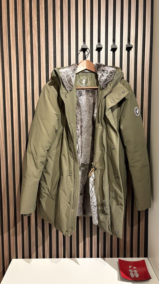 Save the duck Giacche: Save The Duck Arctic Parka - Olive Green, Size Small – Usato da Zürich venduto da Menino