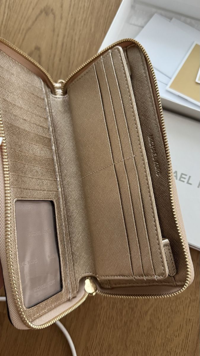 Michael Kors Portamonete: Michael Kors wallet gold new – Nuovo e nell'imballaggio originale da Zürich venduto da yan_5ydb 2