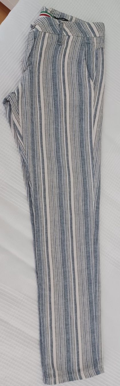 Please Jeans Pantaloni: Please Sommer Hose Leinen/Baumwolle Small – Usato da Kriens venduto da IsabelleW0102 2