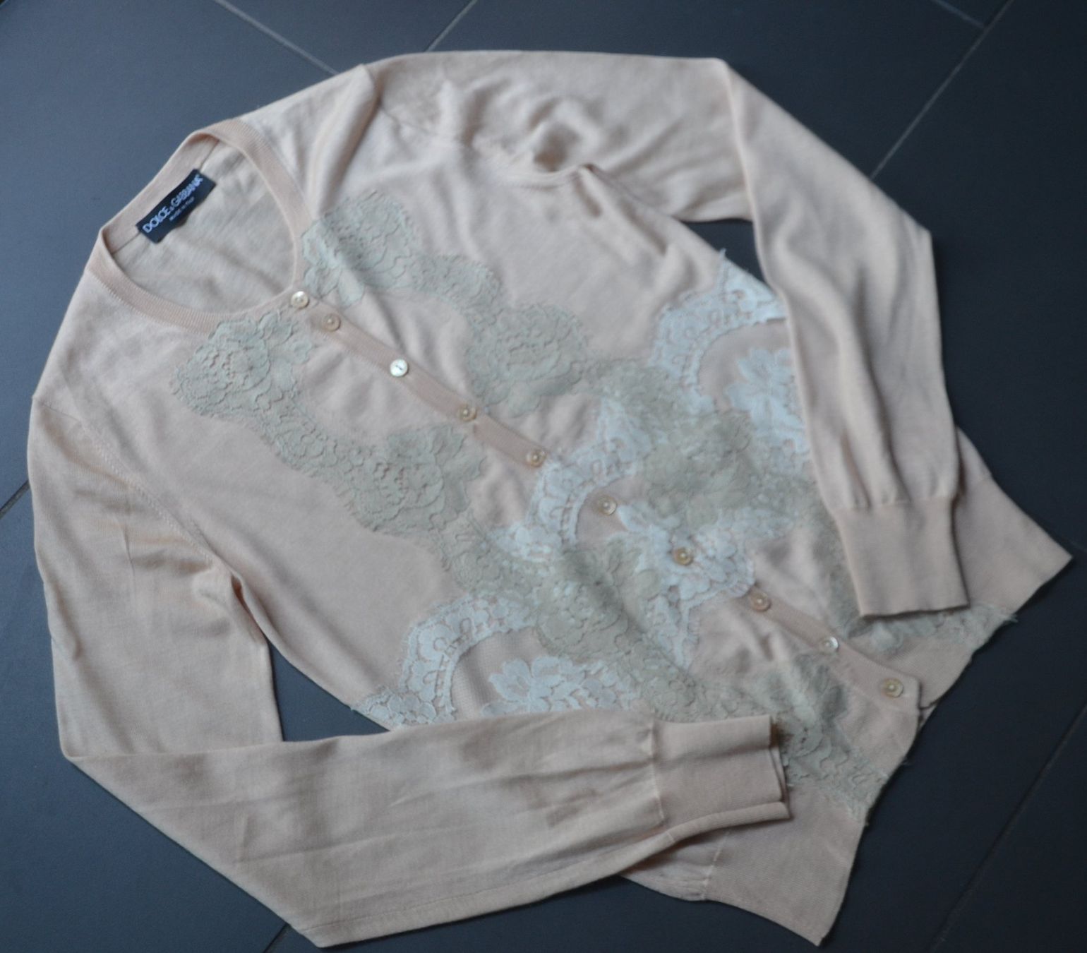 Dolce & Gabbana Maglioni & Felpe: Dolce & Gabbana Pullover / pull Cardigan  Cashmere -silk S – Usato da Collonges venduto da Auganien 2