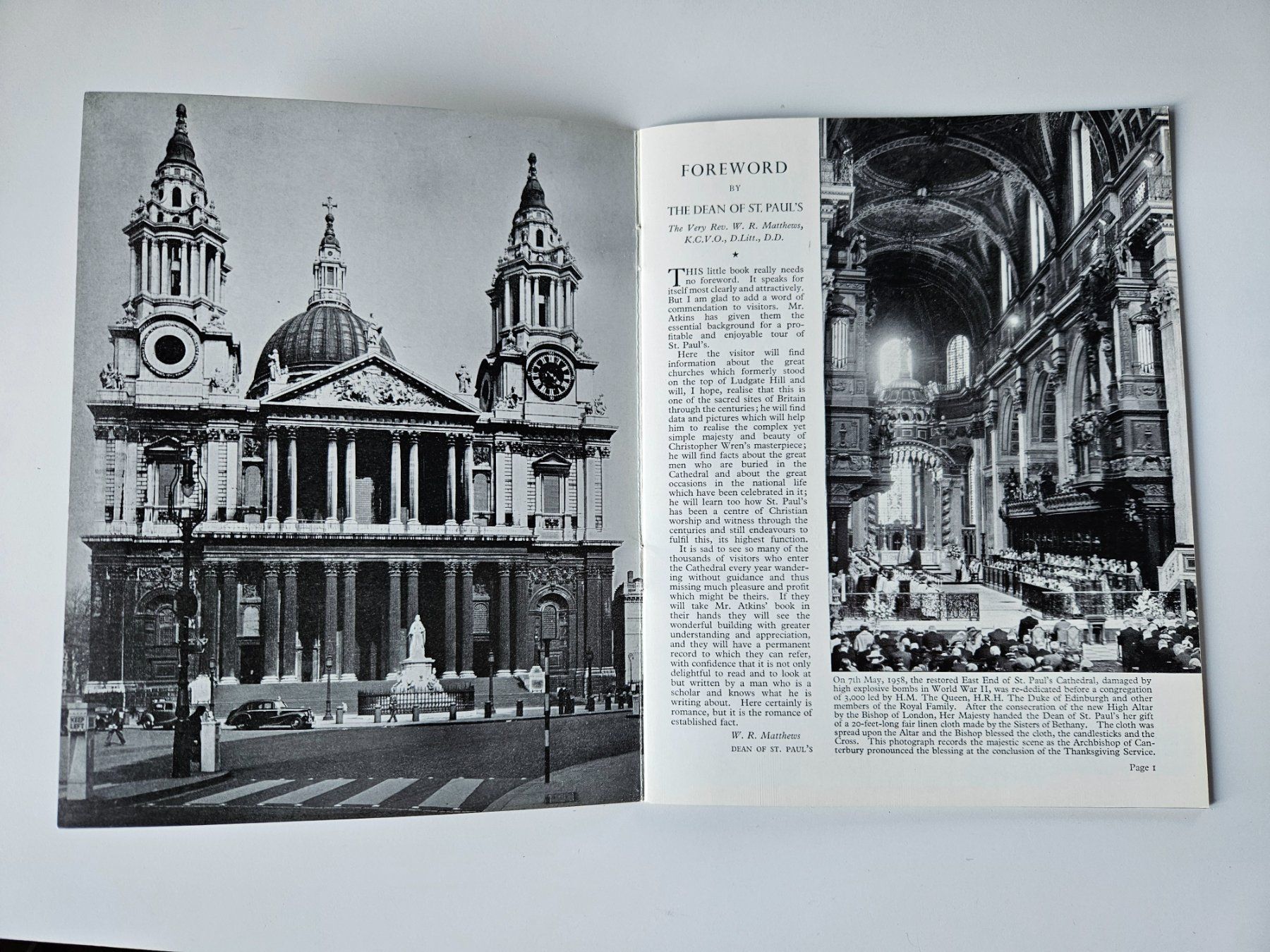 Libri: St. Paul's Cathedral, Editions Pitkin 1962 – Usato da Echandens venduto da annegug 1