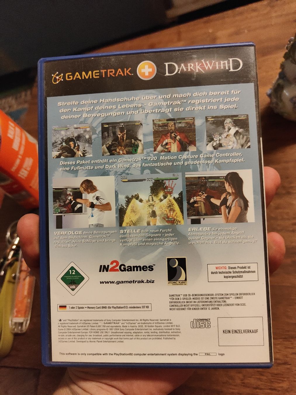 Sony Spiele: Darkwind PS2 Gametrak Motion Controller Bundle Rarität! (Q) – Gebraucht aus Rorschach von TimelessTrading 1