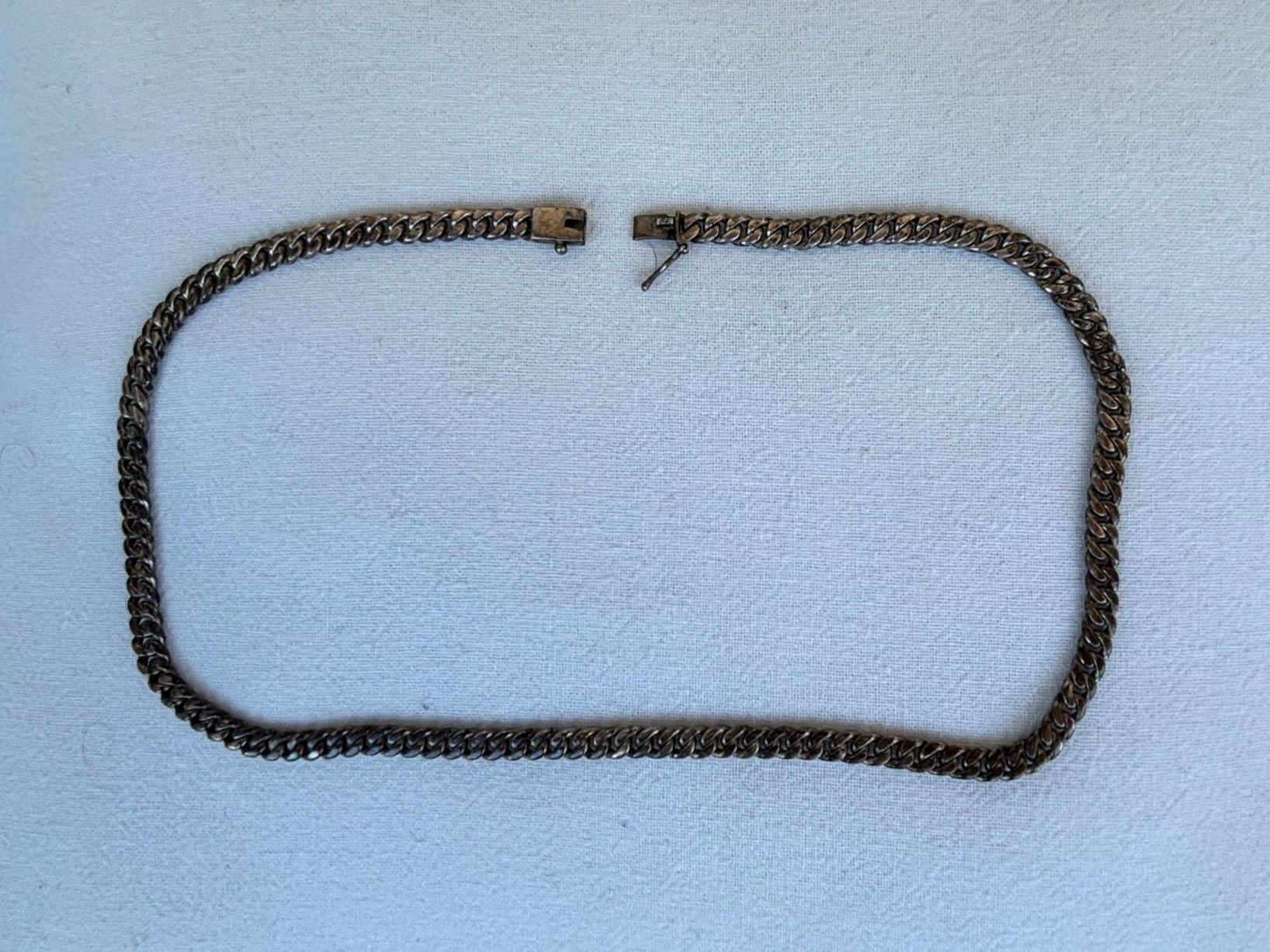 Catenine: Massive Panzerkette 925 Sterling Silber – Usato da Zürich venduto da bri_62zm
