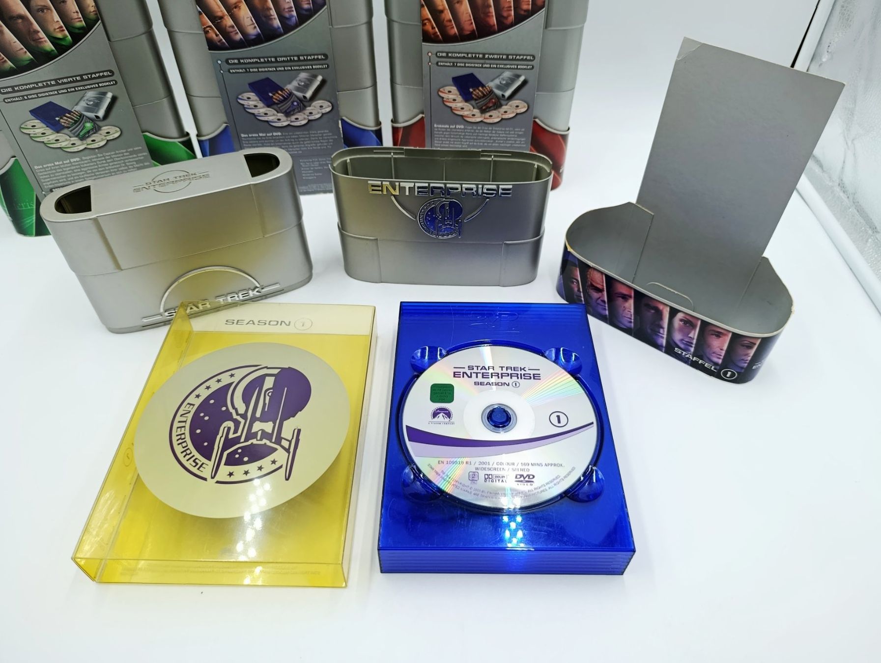 Alle DVDs: Star Trek Enterprise DVD Staffel 1-4 – Gebraucht aus Wil SG von Donaldus 3