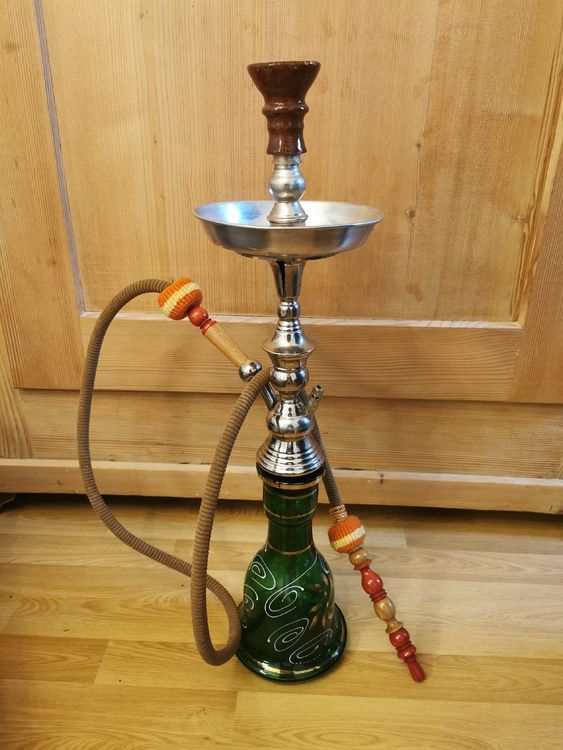 Shisha Wasserpfeife mit Schlauch und Tabakkopf zu verkaufen (Gebraucht ...