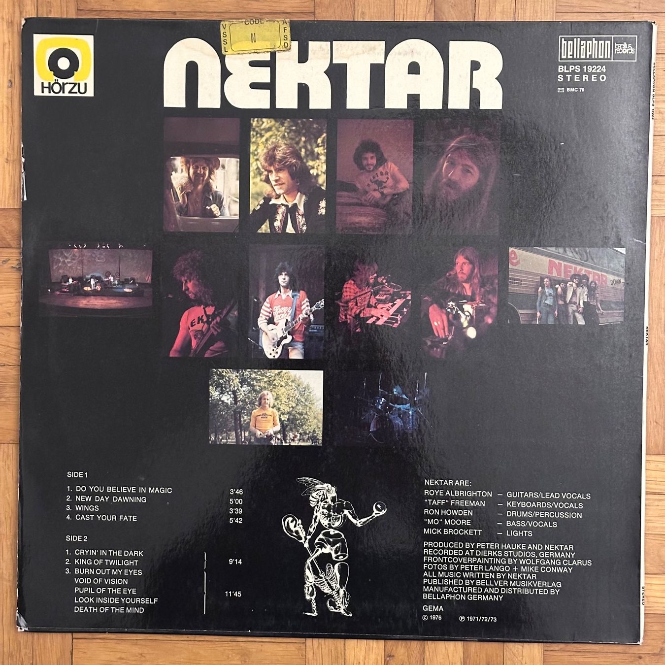 Vinyles: LP - Nektar -  Nektar – D'occasion à Breganzona par Onairda75 1